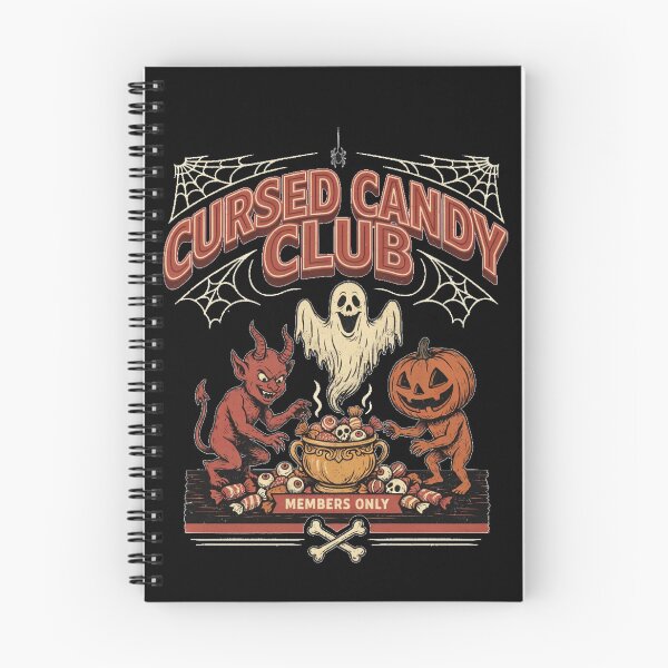 Artikelvorschau, Halloween-Süßigkeiten – Cursed Candy Club entworfen und verkauft von No Excuses Supply.