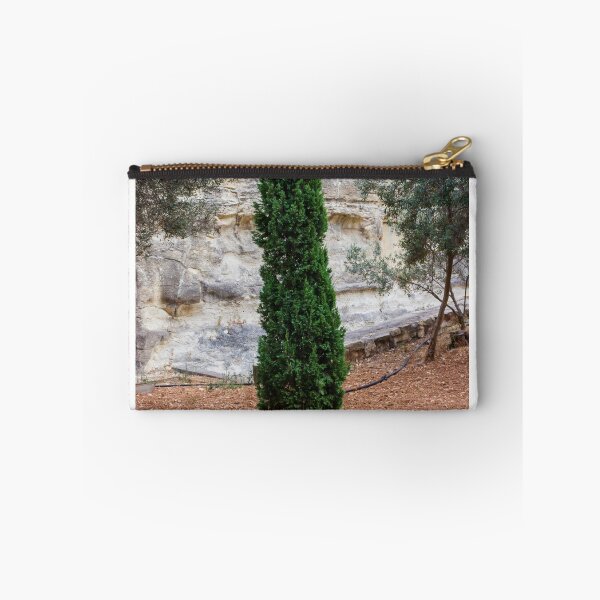 Item preview, Tall Evergreen Tree in a Rocky Natural Walkway Garden designed and sold by Nmallia.