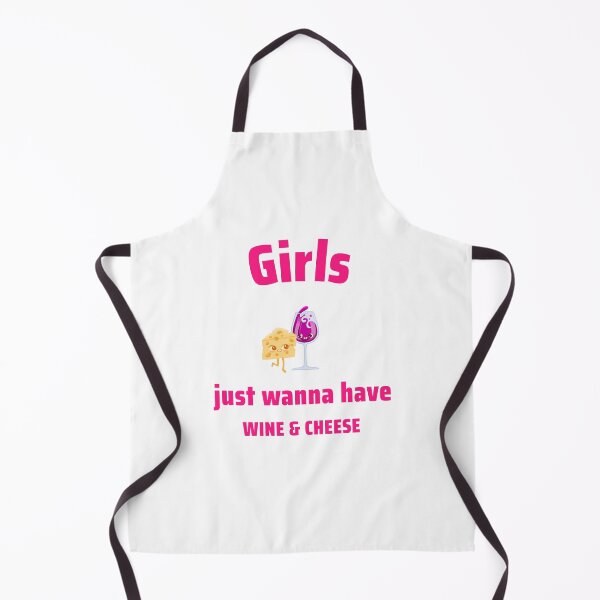 Item preview, Girls just wanna have wine and cheese designed and sold by CreationsbYKz.