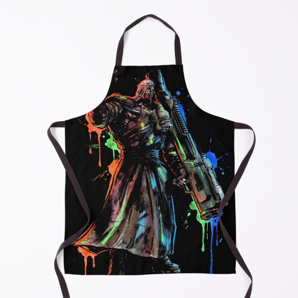 Item preview, Nemesis Resident Evil Ink Video Game Streetwear Tee designed and sold by Senpaiwaves.