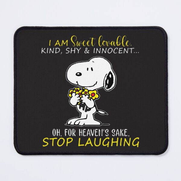 Item preview, Cute Retro Cartoon Beagle Sweet Lovable Kind Shy Innocent Quote Aesthetic | ⭐⭐⭐⭐⭐ Best Seller designed and sold by Made-easy.