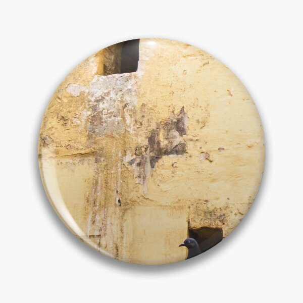 Item preview, Pigeon Resting in a Small Window Opening on a Rustic Yellow Wall designed and sold by Nmallia.