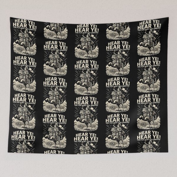 Item preview, Hear Ye Hear Ye The Fun Aunt Has Arrived Funny Family designed and sold by Redgiant87x.