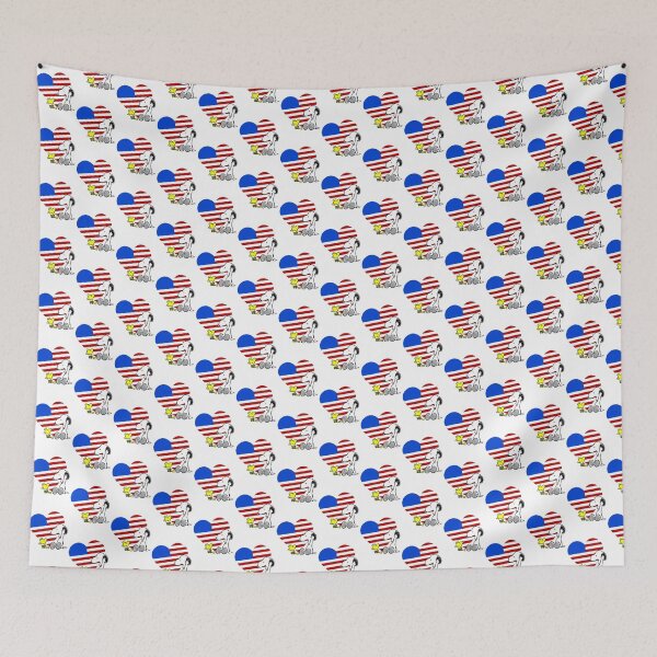 Item preview, Snoopy And Woodstock American Heart | Best Gift designed and sold by Made-easy.