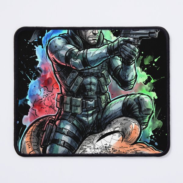Item preview, Snake Metal Gear Solid Ink Gaming Graphic Tee designed and sold by Senpaiwaves.
