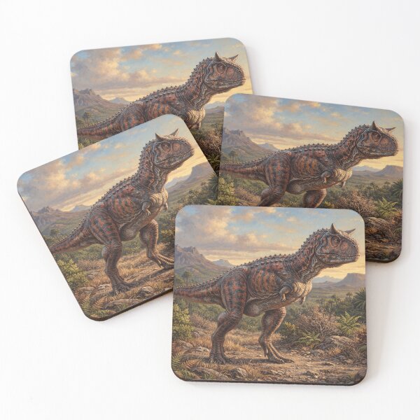 Item preview, Realistic Carnotaurus Paleoart, Cretaceous Dinosaur Illustration II designed and sold by Yaremchuk.