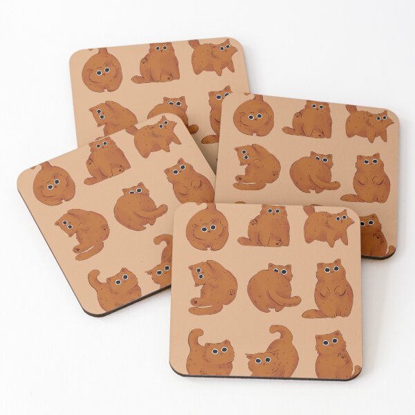 Item preview, Cute clumsy orange cats designed and sold by HollowFern1.