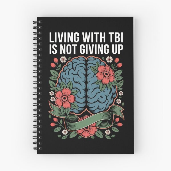 Item preview, LIVING WITH TBI IS NOT GIVING UP designed and sold by jkrphoto.