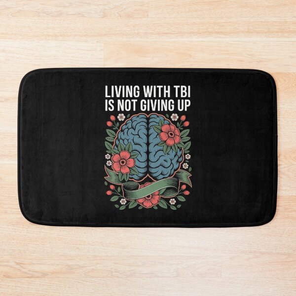 Item preview, LIVING WITH TBI IS NOT GIVING UP designed and sold by jkrphoto.