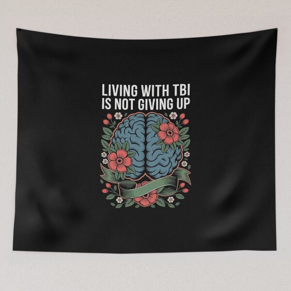 Item preview, LIVING WITH TBI IS NOT GIVING UP designed and sold by jkrphoto.