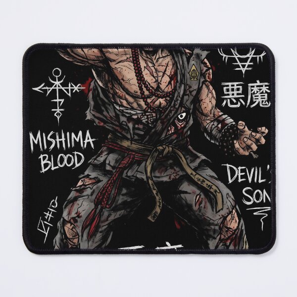 Item preview, Kazuya Mishima Tekken Grunge Gamer Graphic Tee designed and sold by Senpaiwaves.