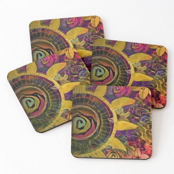 Item preview, Psychedelic Floral Smoke Garden designed and sold by byStarshine Studio.