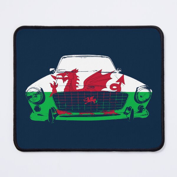 Item preview, Gilbern Invader 1970s classic car with Welsh flag designed and sold by soitwouldseem.