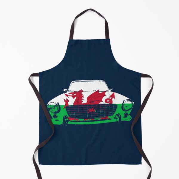 Item preview, Gilbern Invader 1970s classic car with Welsh flag designed and sold by soitwouldseem.