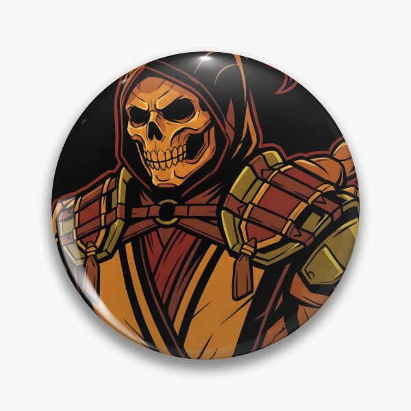Item preview, Scorpion Mortal Kombat Vector Gaming Graphic Tee designed and sold by Senpaiwaves.