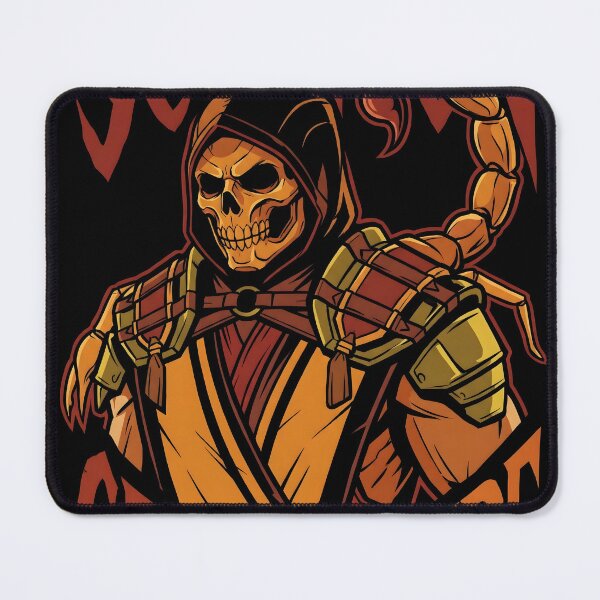 Item preview, Scorpion Mortal Kombat Vector Gaming Graphic Tee designed and sold by Senpaiwaves.