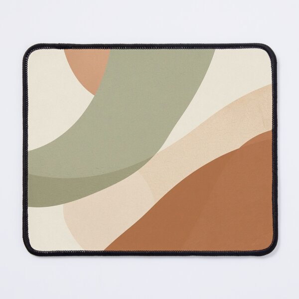 Item preview, Organic Abstract Shapes Sage Green and Terracotta designed and sold by Zaramodo.