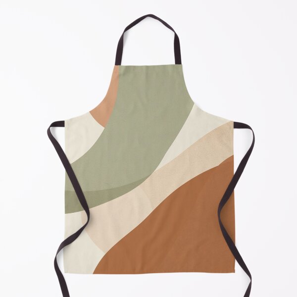 Item preview, Organic Abstract Shapes Sage Green and Terracotta designed and sold by Zaramodo.