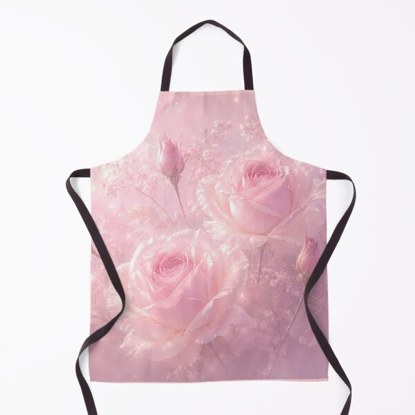Item preview, Pink Roses and Rosebuds – Dreamy Pastel Floral Art designed and sold by ManJiangHong.