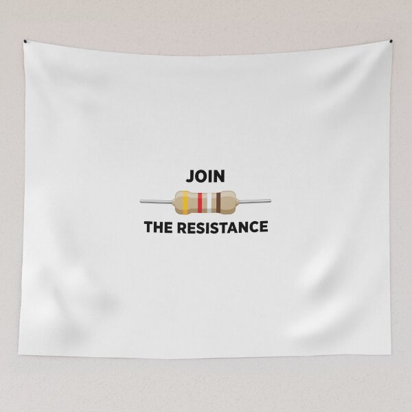 Item preview, Join The Resistance Electrical Resistor designed and sold by haloochichi.