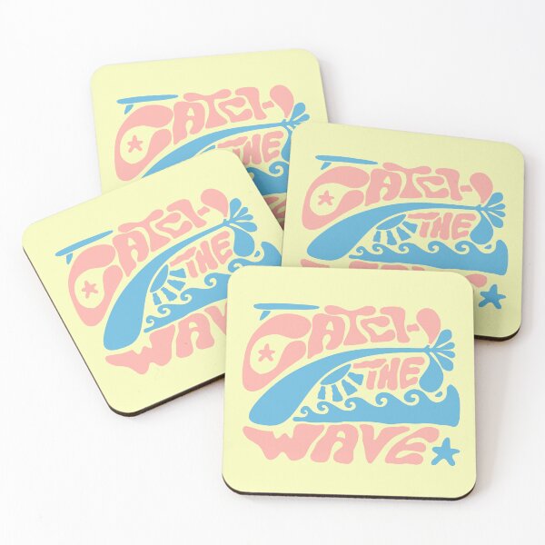 Item preview, Catch the Wave Retro Groovy Surfboard designed and sold by NUSA NIPA.
