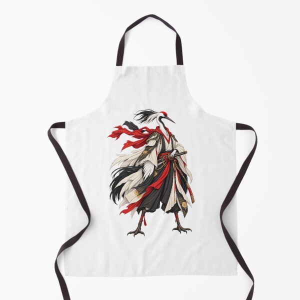 Aperçu de l'œuvre Japanese Crane Samurai Warrior Fantasy créée et vendue par MrDev.