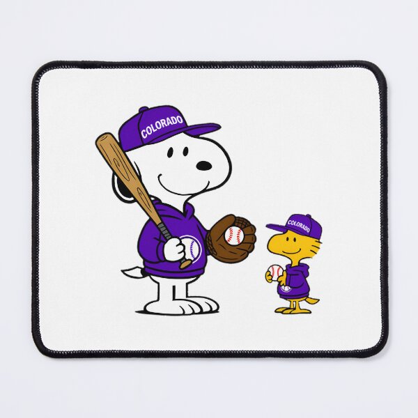 Item preview, Colorado Rockies Snoopy Woodstock Baseball Style M | ⭐⭐⭐⭐⭐ Best Seller designed and sold by Rubpp.