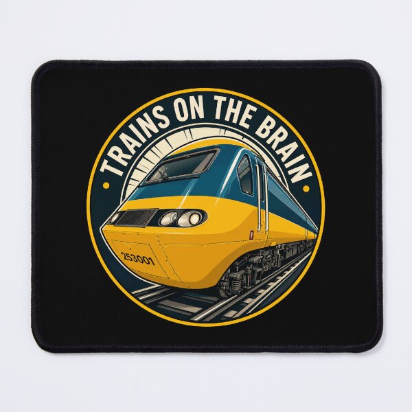 Item preview, Brtitish Rail 125 High Speed Train - Trains On The Brain designed and sold by Maljonic.