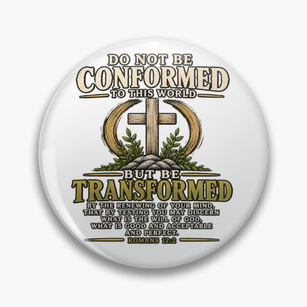 Item preview, Transformed by Faith – Romans 12:2 designed and sold by MJ3in1.