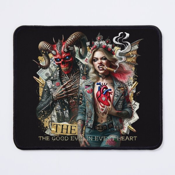 Item preview, Demon Skeleton Queen Cigar Heart designed and sold by Voodoo Store Paranormal Collections.