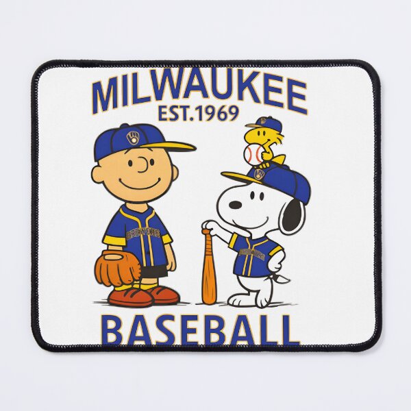 Item preview, Retro Cartoon Dog And Bird Milwaukee Baseball Fan Art - Vintage Wisconsin Brew Town Game Day Design | ⭐⭐⭐⭐⭐ designed and sold by Rubpp.