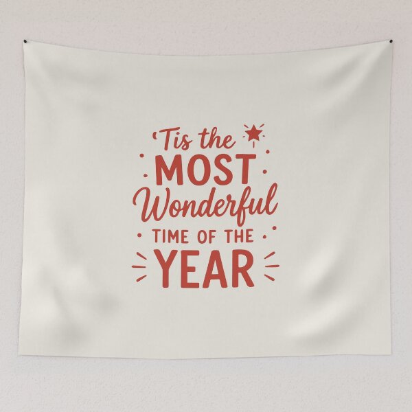 Item preview, 'Tis the Most Wonderful Time of the Year – Festive Holiday Art designed and sold by Tklezardesigns.