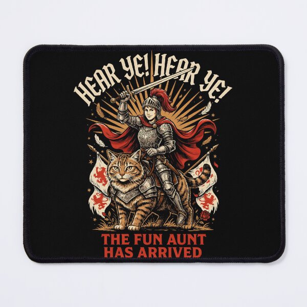 Item preview, Hear Ye Hear Ye The Fun Aunt Has Arrived Medieval Humor designed and sold by Redgiant87x.