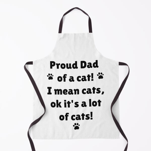 Item preview, Proud Dad of a Cat… I Mean Cats. Okay, It’s a Lot of Cats designed and sold by MJ3in1.