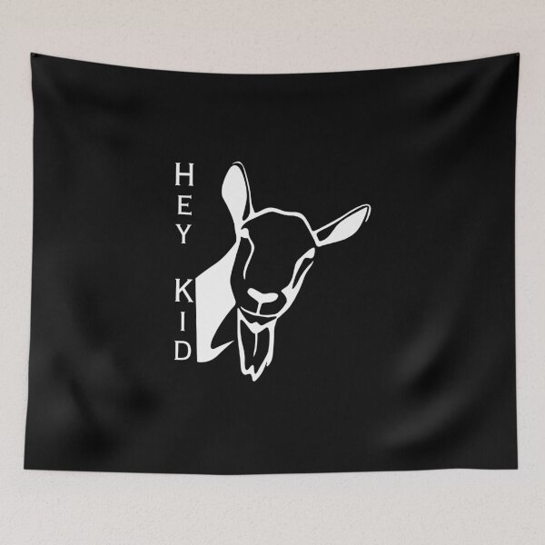 Item preview, Hey Kid Curious Goat designed and sold by SunandShade.