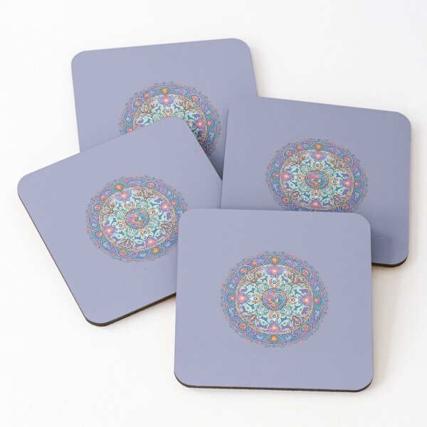 Item preview, Universal mandala of love: humans and animals in an illustrated composition. designed and sold by FootprintofLove.