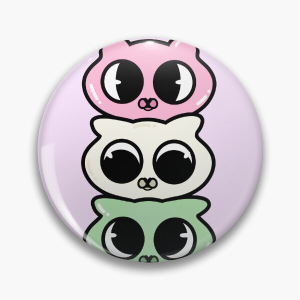 Item preview, dango kitties designed and sold by sadfacestickers.