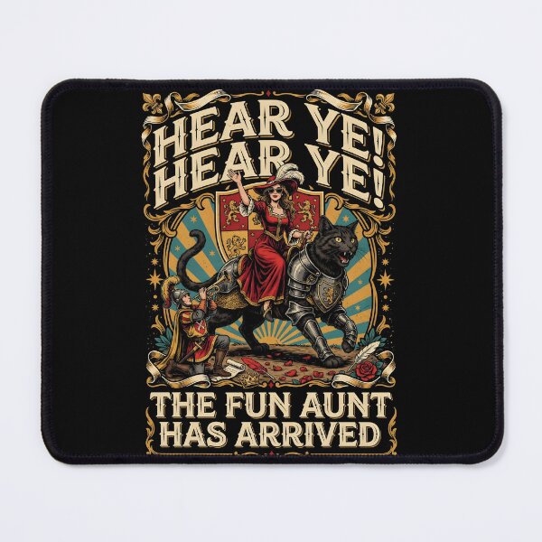 Item preview, Hear Ye Hear Ye The Fun Aunt Has Arrived Medieval Style designed and sold by Redgiant87x.