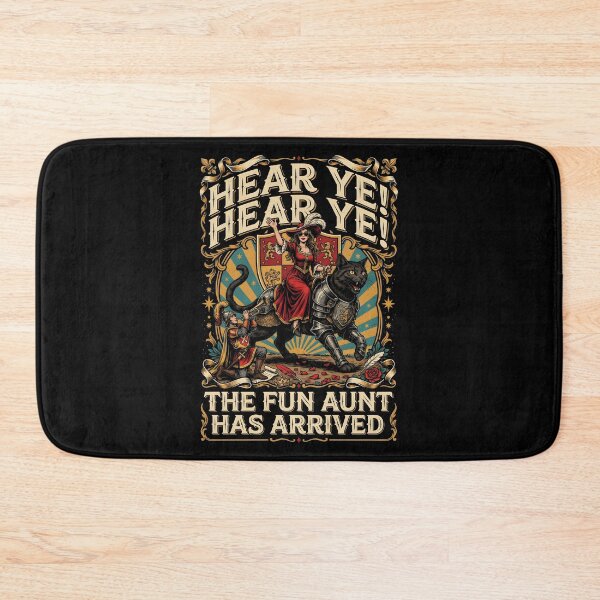 Item preview, Hear Ye Hear Ye The Fun Aunt Has Arrived Medieval Style designed and sold by Redgiant87x.