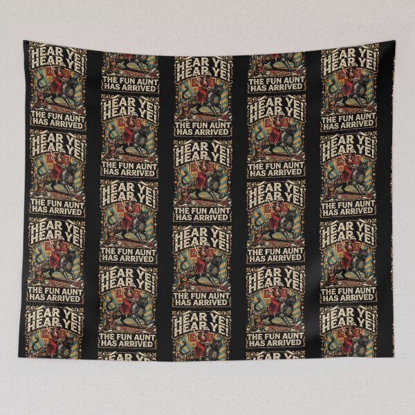 Item preview, Hear Ye Hear Ye The Fun Aunt Has Arrived Medieval Style designed and sold by Redgiant87x.