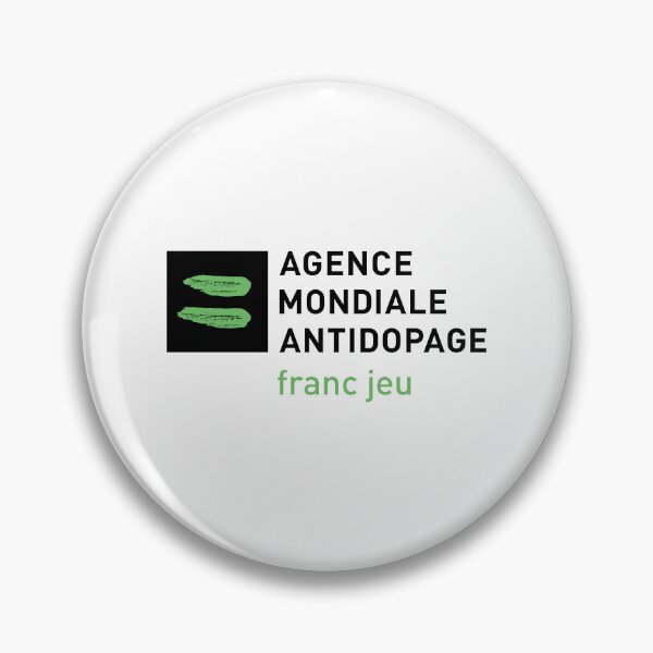 Item preview, AMA Agence Mondiale Antidopage WADA Franc Jeu Logo designed and sold by rarebutnocar.