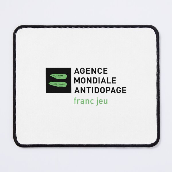 Item preview, AMA Agence Mondiale Antidopage WADA Franc Jeu Logo designed and sold by rarebutnocar.