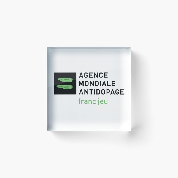 Item preview, AMA Agence Mondiale Antidopage WADA Franc Jeu Logo designed and sold by rarebutnocar.