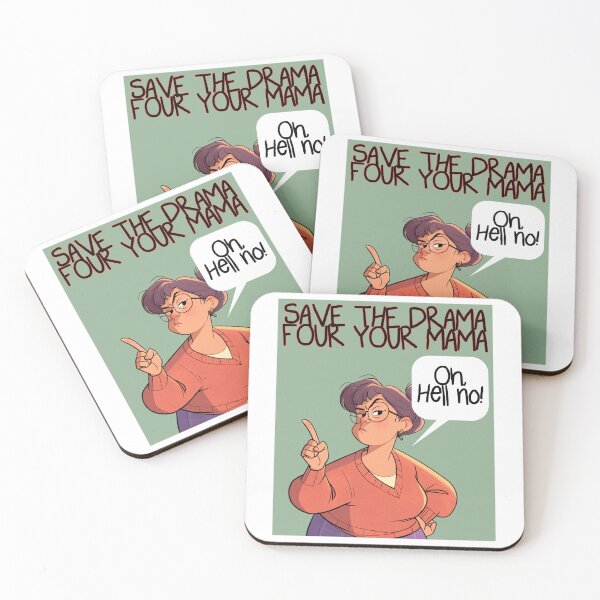 Item preview, Save the Drama? Not Today, Satan. Mama Has Entered the Chat. designed and sold by Ignorant-Artist.