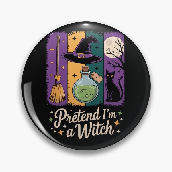 Item preview, Pretend I’m a Witch designed and sold by jkrphoto.