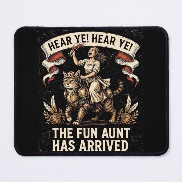 Item preview, Hear Ye Hear Ye The Fun Aunt Has Arrived Royal Humor designed and sold by Redgiant87x.