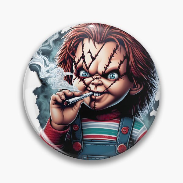Item preview, Edgy Killer Doll Smoking Graphic Art - Spooky Horror Icon | ⭐⭐⭐⭐⭐ Best Seller designed and sold by anyART22.
