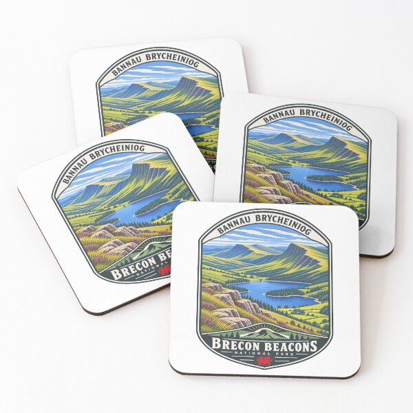 Item preview, Brecon Beacons Vintage National Park Travel Badge designed and sold by NewNomads.