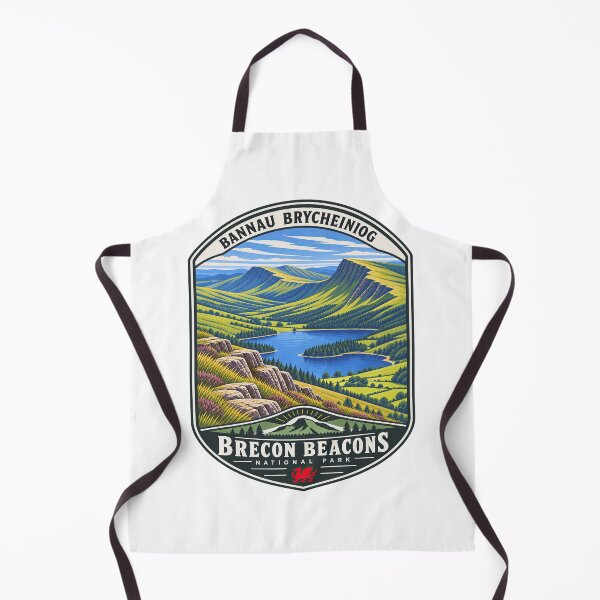 Item preview, Brecon Beacons Vintage National Park Travel Badge designed and sold by NewNomads.