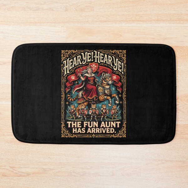 Item preview, Hear Ye Hear Ye The Fun Aunt Has Arrived Funny Knight designed and sold by Redgiant87x.